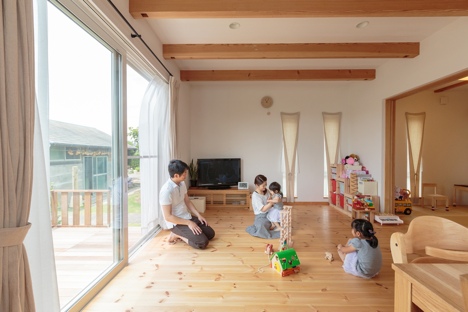 生まれ育った土地で 家族仲良く…！ そんな理想の暮らしを実現した家