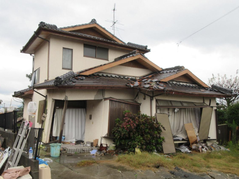 熊本地震での建物被害